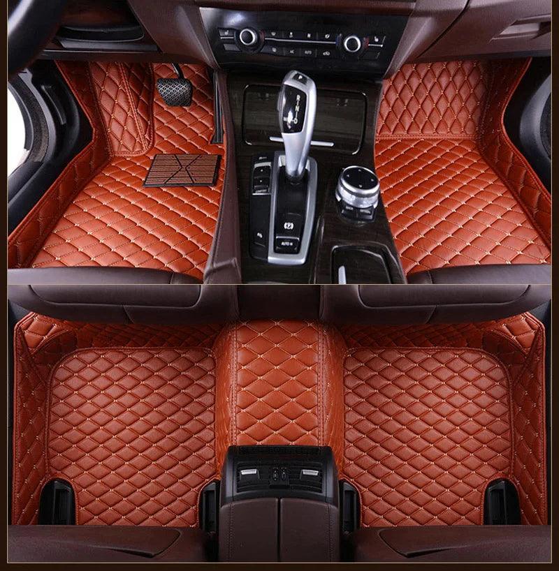 Kit de Tapetes Automotivos Luxo e Elegância -  Jogo de 4 Peças + Capa de Volante (OFERTA RELAMPAGO)