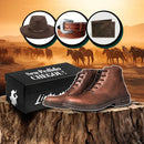 Bota Arizona Ortopédica em Couro Legítimo | 3 BRINDES: Cinto, Chapéu e Carteira