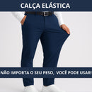 KIT 3 Calças Sociais + Brinde Cinto Social Couro