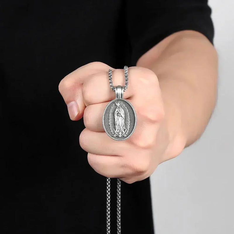 Colar Nossa Senhora de Guadalupe Virgem Maria Padroeira da América
