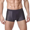 (8 Cuecas Pelo Preço de 4) Cueca Box com Tecido Respirável + Carteira Slim + Relógio All Black