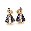 Brinco Nossa Senhora Aparecida com Pedras Zircão