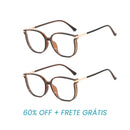 Compre 1 Leve 2 | Óculos Multifoca l Diamond Life [Se Adapta Ao Seu Grau] + Brinde Capinha