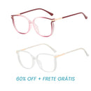 Óculos Multifocal Crystal Fashion - Se Adapta Ao Seu Grau (Compre 1 Leve 2 + Brinde Capinha Protetora)