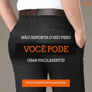 Kit 4 Calças Social Clássica Alfaiataria Gentleman + Brinde Cinto Social Couro