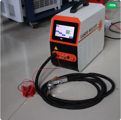 Máquina de Solda Laser Portátil Multiprocesso + Brinde Rolo de Solda (ÚLTIMAS UNIDADES)
