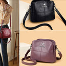 Bolsa de couro de alça transversal- Ecouer