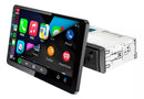 CENTRAL MULTIMIDIA UNIVERSAL WIFI ANDROID 12 TELA FLUTUANTE TOUCH 1DIN (PARA QUALQUER CARRO) + CÂMERA DE RÉ