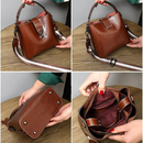 Bolsa Sabrina de Couro com Duas Alças