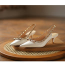 Scarpin Lays Bicolor com Spikes