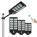 Kit 3 Luminárias LED Solar para Chácaras, Quintal, Comércio e Ruas - Parede ou Poste