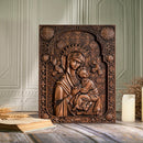 Nossa Senhora do Perpétuo Socorro Escultura em Madeira