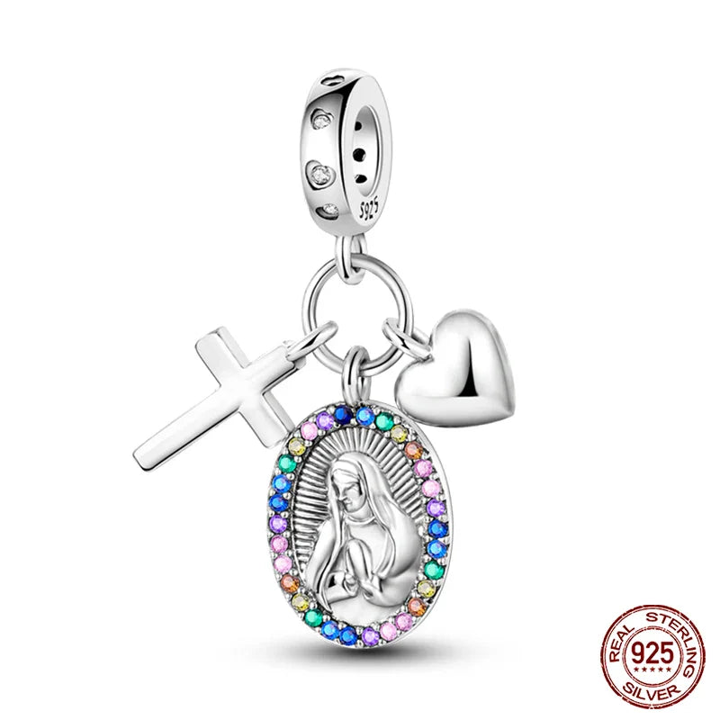Berloque em Prata 925 - Nossa Senhora Aparecida