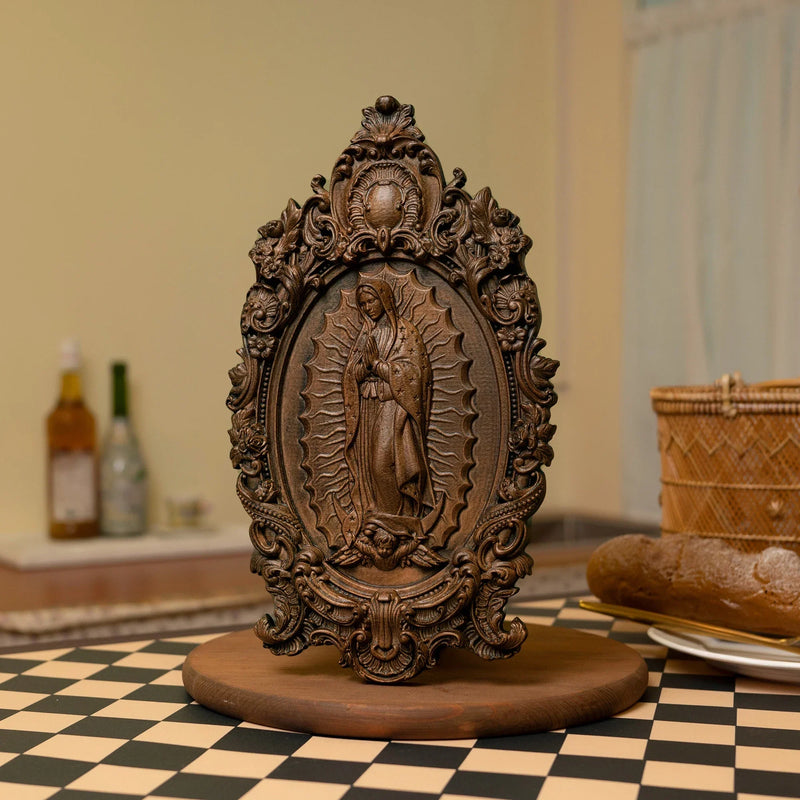 Escultura Nossa Senhora de Guadalupe de Madeira