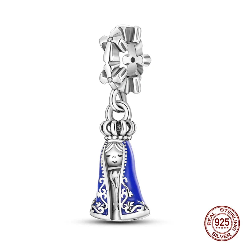 Berloque em Prata 925 - Nossa Senhora Aparecida