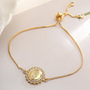 Bracelete Virgem Maria - Folheado a ouro