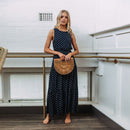 Vestido Simony Sem Mangas e Saia 3 Marias