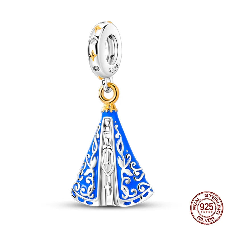 Berloque em Prata 925 - Nossa Senhora Aparecida