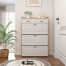 Armário de Sapatos com 3 Portas e 2 Gavetas + Brinde.