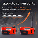Kit Macaco Elétrico 4 em 1 (Macaco, Compressor de ar Chave de Impacto) 12V