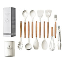 Conjunto de Utensílios de Cozinha 12 Peças de Silicone Castiliani