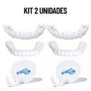 (Compre 1 Leve 2) Lente Dental Ajustável - Inferior e Superior | BRINDE CAPINHA PROTETORA + FRETE GRÁTIS!